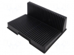 Conductive PCB stand | ESD | 265x205x95mm | black