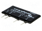 Relay: solid state | Ucntrl: 3&divide;10VDC | 10A | 0&divide;60VDC | THT | SIP | CMX