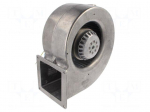 Fan: AC | blower | 230VAC | 227x248x130mm | 600m3/h | 72dBA | ball | IP44