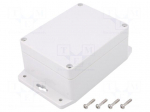 Enclosure: multipurpose | X: 90mm | Y: 115mm | Z: 55mm | polycarbonate