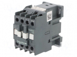 Contactor: 3-pole | NO x3 | Auxiliary contacts: NO | 24VAC | 12A | 690V