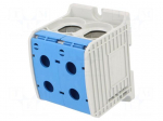 Splice terminal: rail | STB | 520A | 1kV | screw terminal | blue | 300mm2