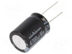 Capacitor: electrolytic | low ESR | THT | 4700uF | 16VDC | &Oslash;18x25mm