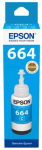 Epson T6642 (C13T66424A) Ink Refill Bottle, Cyan