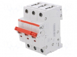 Switch-disconnector | Poles: 3 | for DIN rail mounting | 25A | 400VAC