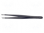 Tweezers | Blade tip shape: for cutting | Tweezers len: 125mm | ESD