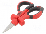 Scissors | for electricians,insulated | 145mm