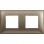 Cover plate - 2+2 horizontal/vertical installation modules