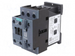 Contactor: 3-pole | NO x3 | Auxiliary contacts: NO + NC | 230VAC | 32A
