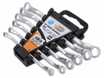 Wrench-set | box,bent | Chrom-vanadium steel | 6pcs.