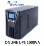 1000 Pro/900W, Online UPS HF 1KVA, PF0.9,2*9AH, 220V50HZ, EU socket & plug