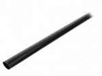 Heat shrink sleeve | 3: 1 | 19mm | L: 1m | black