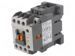 Contactor: 3-pole | NO x3 | Auxiliary contacts: NO + NC | 48VDC | 9A