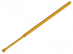 Test needle | Spring compression: 8mm | 10mm | 4A | CuBe | gold-plated