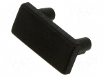 Cap for LED profiles | black | 20pcs | ABS | BEGTON12