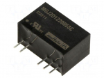 Converter: DC/DC | 2W | Uin: 10.8&divide;13.2VDC | Uout: 20VDC | Uout2: -5VDC