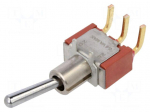 Switch: toggle | Pos: 2 | SPDT | ON-ON | 0.02A/20VAC | 0.02A/20VDC | 7000