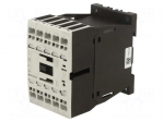 Contactor: 3-pole | NO x3 | Auxiliary contacts: NC | 24VDC | 9A | DILM9