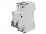 Circuit breaker | 230/400VAC | Inom: 32A | Poles: 2 | Charact: C | 10kA