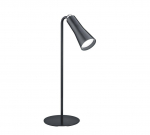 Trio Maxi LED table lamp matt black rechargeable gaismeklis R52121132 4017807526349