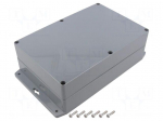 Enclosure: multipurpose | X: 146mm | Y: 222mm | Z: 75mm | ABS | dark grey