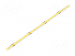 COB LED tape | white | LED/m: 320 | 8mm | IP20 | 180&deg; | 8W/m | CRImin: 90