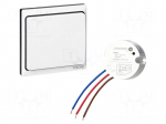 Switch | for wall mounting | 230VAC | 4.3A | 80m | 1000W