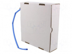 Heat shrink sleeve | glueless | 2: 1 | 4.8mm | blue | polyolefine