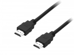 TV, SAT, HDMI, DVI kaablid ja tarvikud // HDMI, DVI, AUDIO &uuml;henduskaablid ja tarvikud // 92-221# Przyłącze hdmi-hdmi  5m  zawieszka