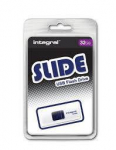 Flash drive Integral  SLIDE INFD32GBSLDWH White