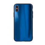Back panel cover GreenGo Huawei P30 Aurora Glass TPU case Dark Blue