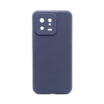 Back panel cover Connect Xiaomi Redmi 13 Premium Quality Soft Touch Silicone Case Midnight Blue