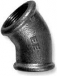 Cast Iron Elbow 45&deg; 1'' FF (120)