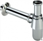 Siphon bottle 1 1/4"xD32mm, chrome Viega