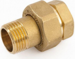 Straight conic connector MF 1''