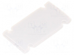 Identification tags | 12mm | 30mm | 18mm | transparent | -75&divide;80&deg;C