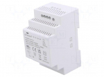 Power supply: switching | for DIN rail | 60W | 24VDC | 2.5A | 90&divide;264VAC