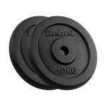 Spordiks ja aktiivseks puhkuseks // Spordikaubad ja varustus // Obciążenie żeliwne zestaw 2x10kg, otw&oacute;r 31mm, talerz klasyczny, REBEL ACTIVE