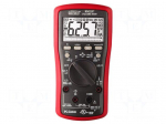 Digital multimeter | LCD | (6000) | Bargraph: 60segm.40x/s | 5x/s