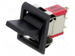 ROCKER | SPDT | Pos: 2 | ON-ON | 2A/250VAC | 5A/28VDC | black | none