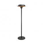 Radiator TunaBone  Electric Standing Infrared Patio Heater TB2068S-01 Patio heater, 2000 W, Number of power levels 3, Suitable for rooms up to 20 m&sup2;, Black, IP45