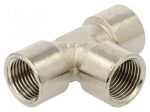 Threaded fitting | threaded,T-tap splitter | max.50bar | max.300&deg;C