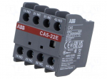 Auxiliary contacts | screw terminals | front | UA