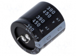 Capacitor: electrolytic | SNAP-IN | 390uF | 450VDC | &Oslash;35x35mm | &plusmn;20%