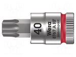 Socket | socket spanner,Torx&reg; | TX40 | 1/4" | 28mm | Zyklop