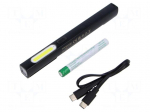 Torch: LED | IP54 | waterproof | 220lm | No.of diodes: 1 | 7h | 176mm