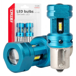 Autolambid, Mootorratta ja traktori valgustid // Autolambid, Mootorratta ja traktori valgustid // Żar&oacute;wki led canbus 1156 ba15s p21w r10w r5w 4smd 1860 white 12v 24v amio-04252