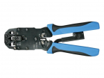 PROFESSIONAL CRIMPING TOOL FOR MODULAR CONNECTORS 4P4C (RJ10), 6P4C (RJ11), 8P8C (RJ45), DEC