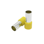 Insulated end sleeve 150mm2/32mm, yellow, 25 pcs