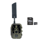 PNI Hunting 550C Hunting camera package, 4G LTE Internet, access through the Tuya application, battery + PNI 32GB MicroSD memory card with SD adapter